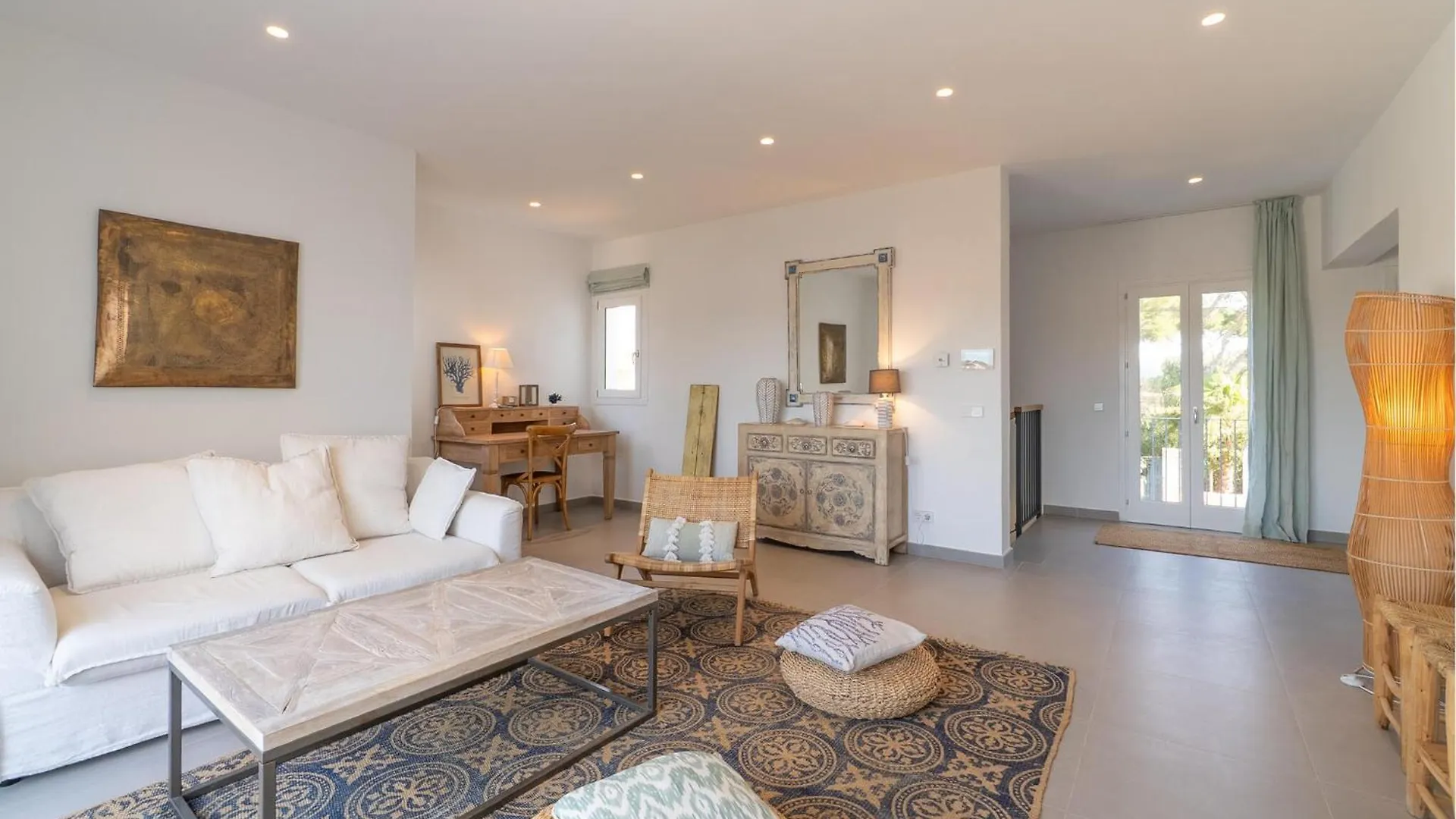 Vista Es Pontas Villa Santanyi Spanien