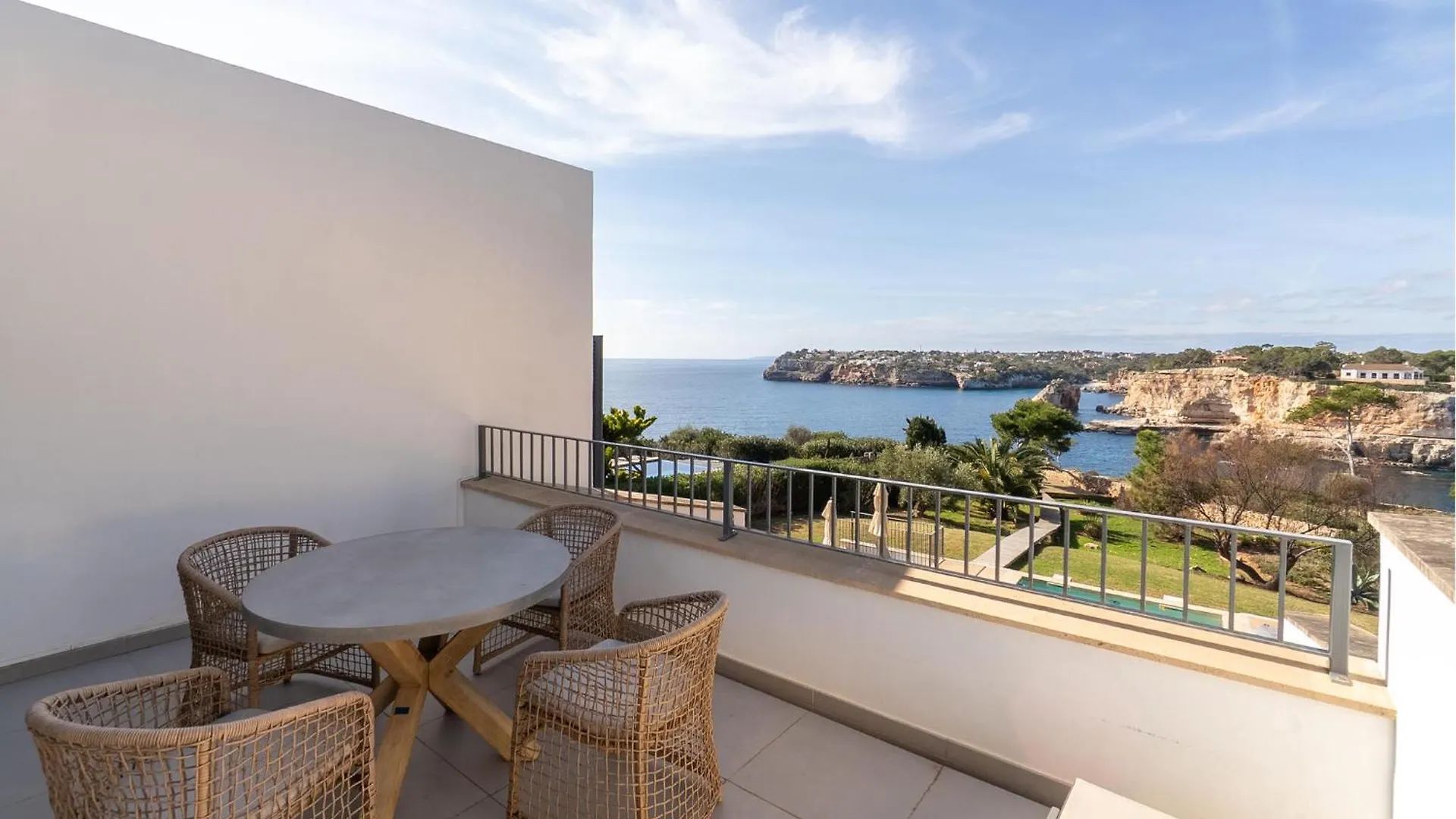Vista Es Pontas Villa Santanyi Spanien
